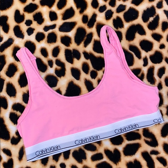 calvin klein sports bra girls